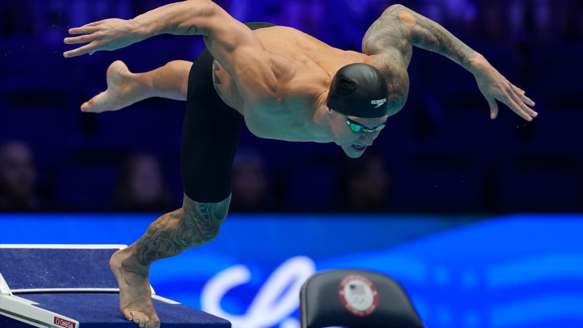 8-time Olympic gold medalist Caeleb Dressel is a powerhouse in the pool. Some say he has the fastest start in the world. So, how does he do it?