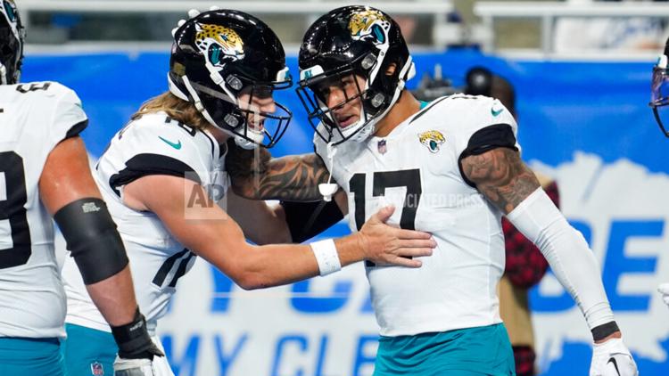Jags drop road game against the Detroit Lions 40-14 and fall to 4-8 on the season