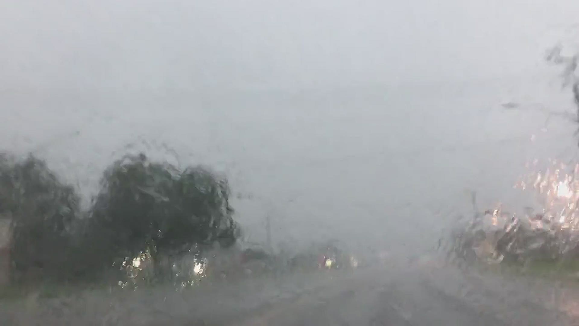 Rain is coming down heavy on US 90 in Lake City. Drivers are urged to use caution.
Credit: Renata Di Gregorio