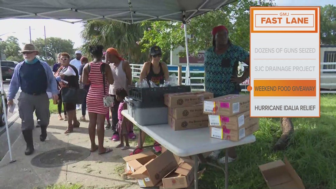 Free food giveaway to take place on Jacksonville's Southside