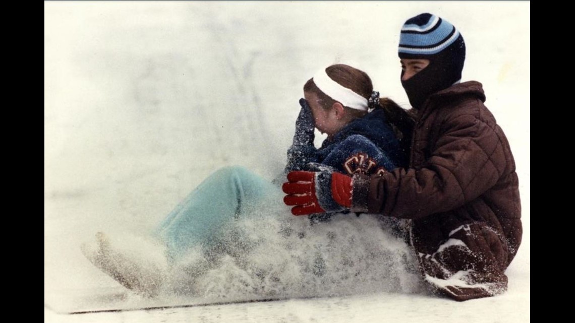 PHOTOS Freak snowstorm hits Jacksonville in December 1989