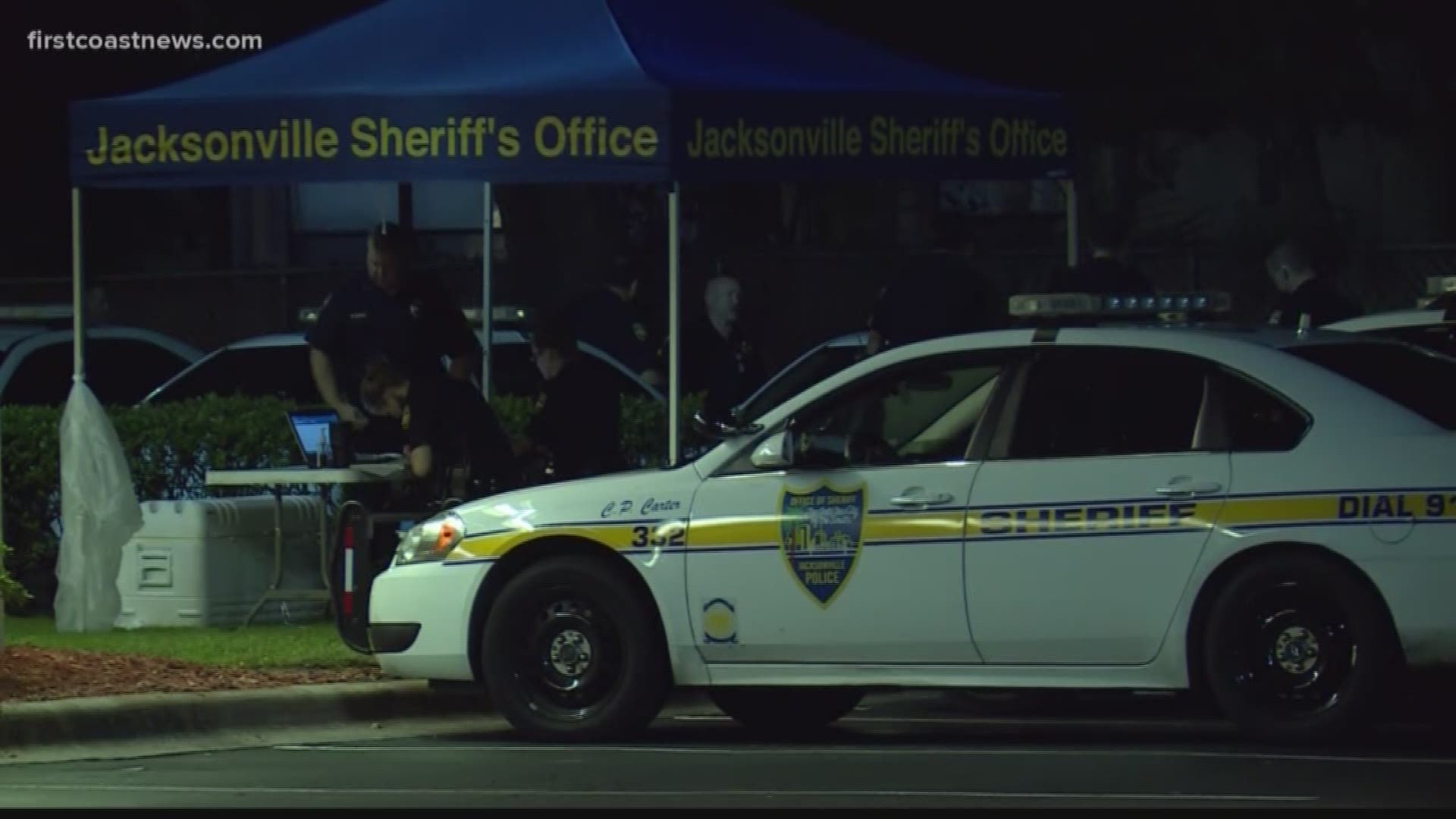 Monday night, JSO conducted a criminal investigation in the 103rd Street area, which is less than a mile from where 7-year-old Heidy Rivas-Villanueva was shot and killed by a stray bullet during a shootout.