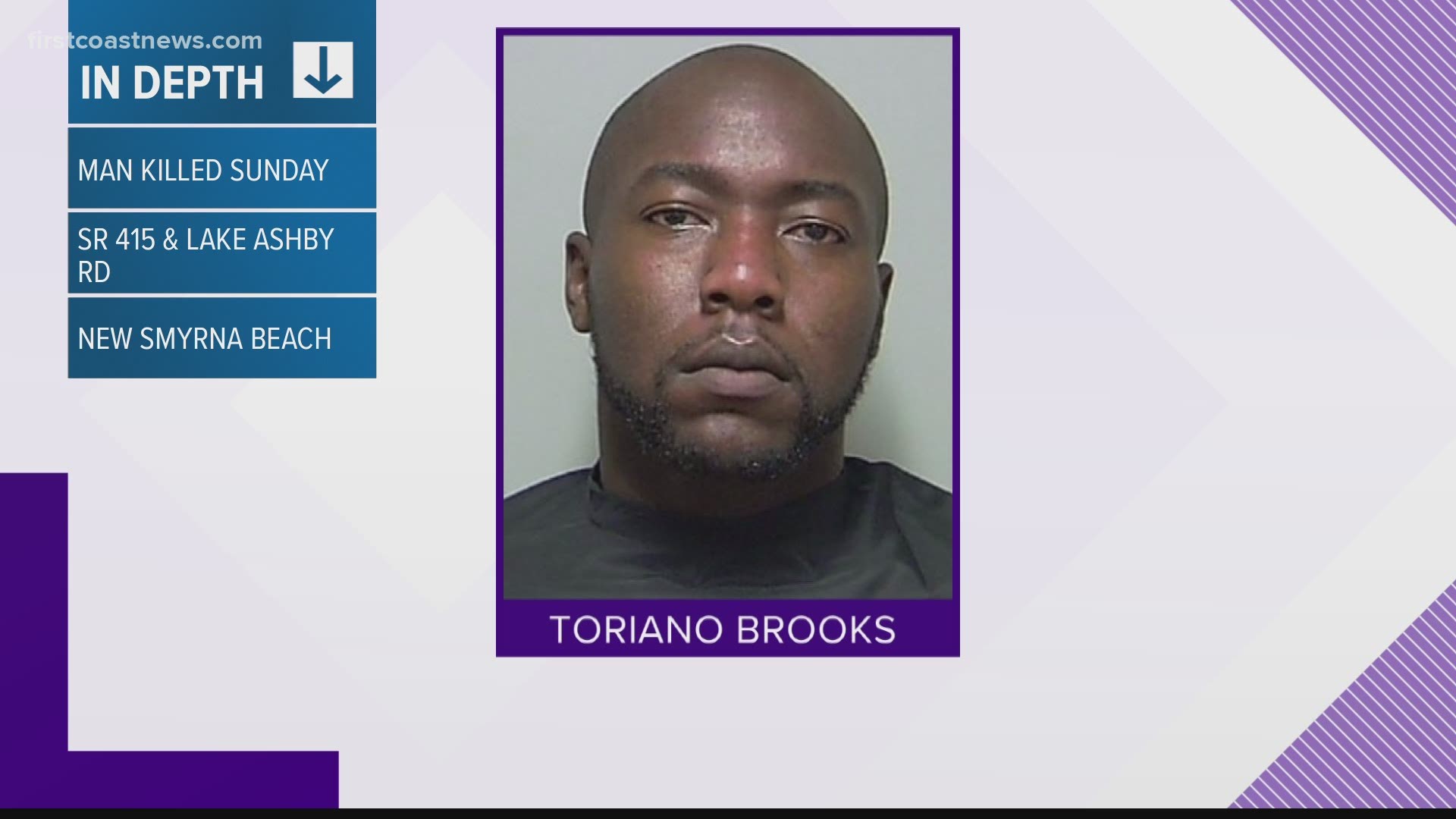 Toriano Brooks, 29, of Palatka is accused of shooting a victim to death.