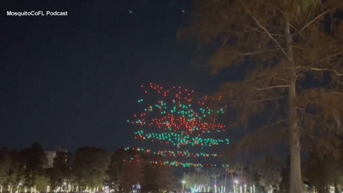 Multiple Drones Fall On Crowd During Holiday Drone Show Over Lake Eloa In Orlando