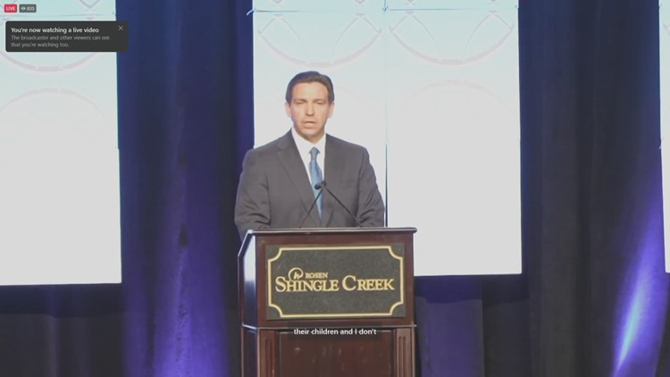 Gov. DeSantis speaks at 2023 Florida Homeschool Convention