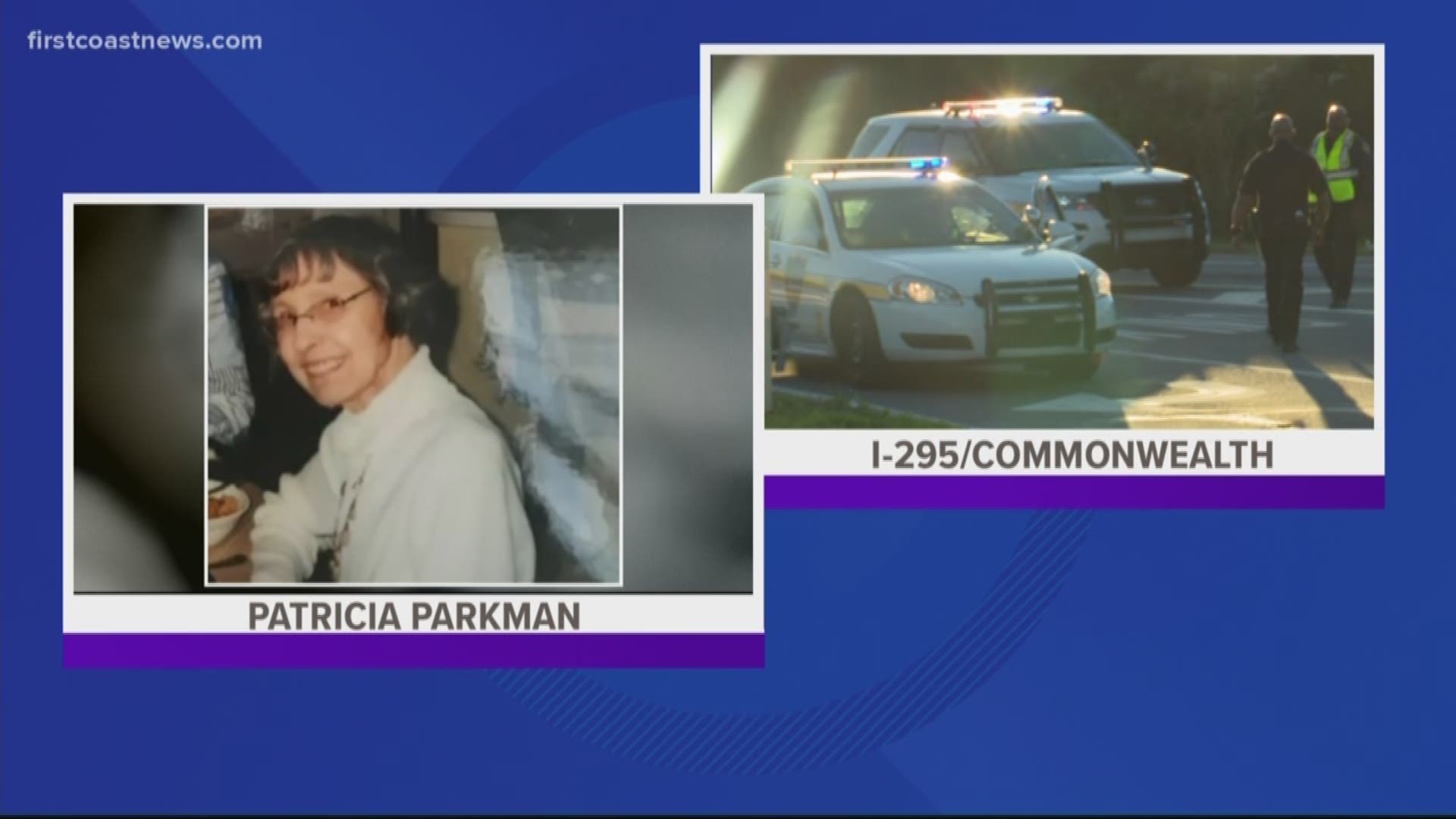 The Jacksonville Sheriff's Office believes the remains of Patricia Parkman, a missing elderly woman, have been found near Interstate-295 on the Westside.