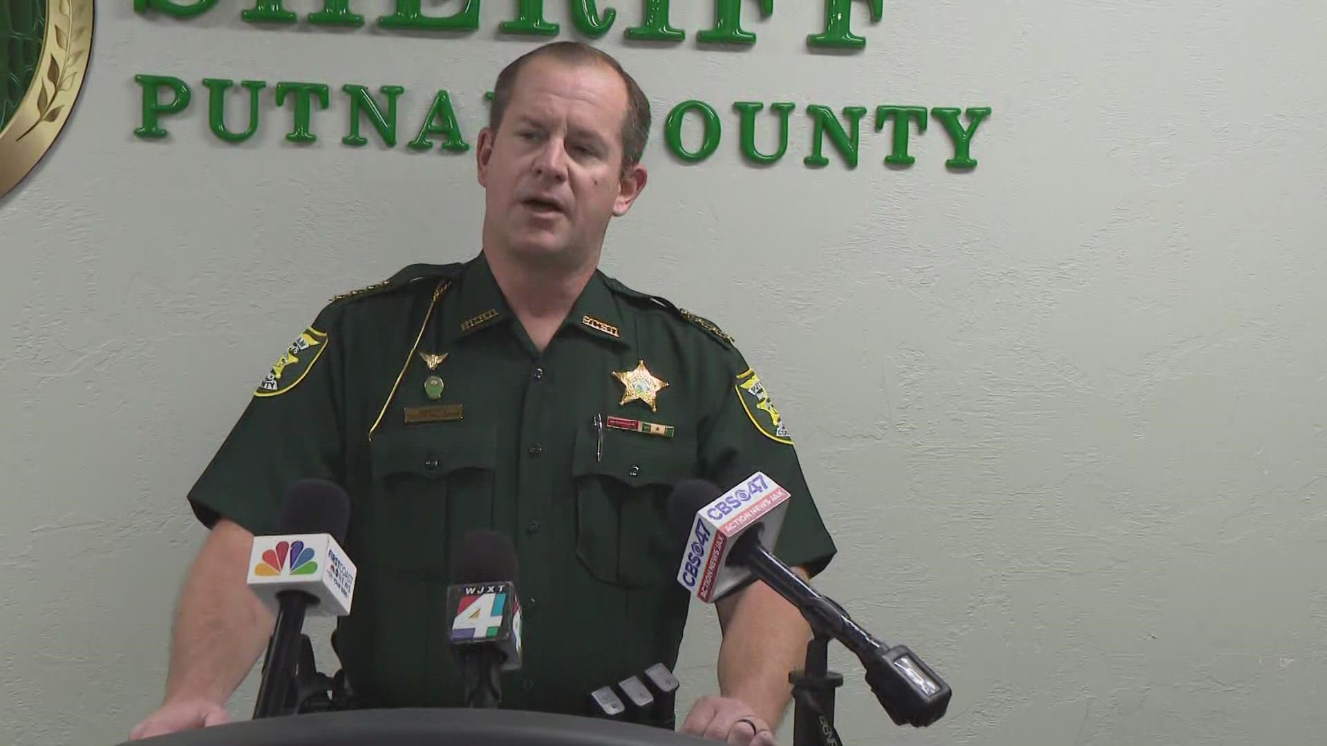 During a news conference Monday, Sheriff Homer "Gator" DeLoach said that Joshua Robert Heron has been charged with four counts of sexual battery.