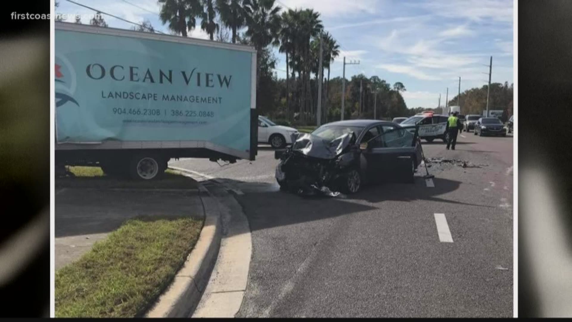 A traffic crash with injuries resulted in a temporary roadblock on SR-207 in St. Johns County.