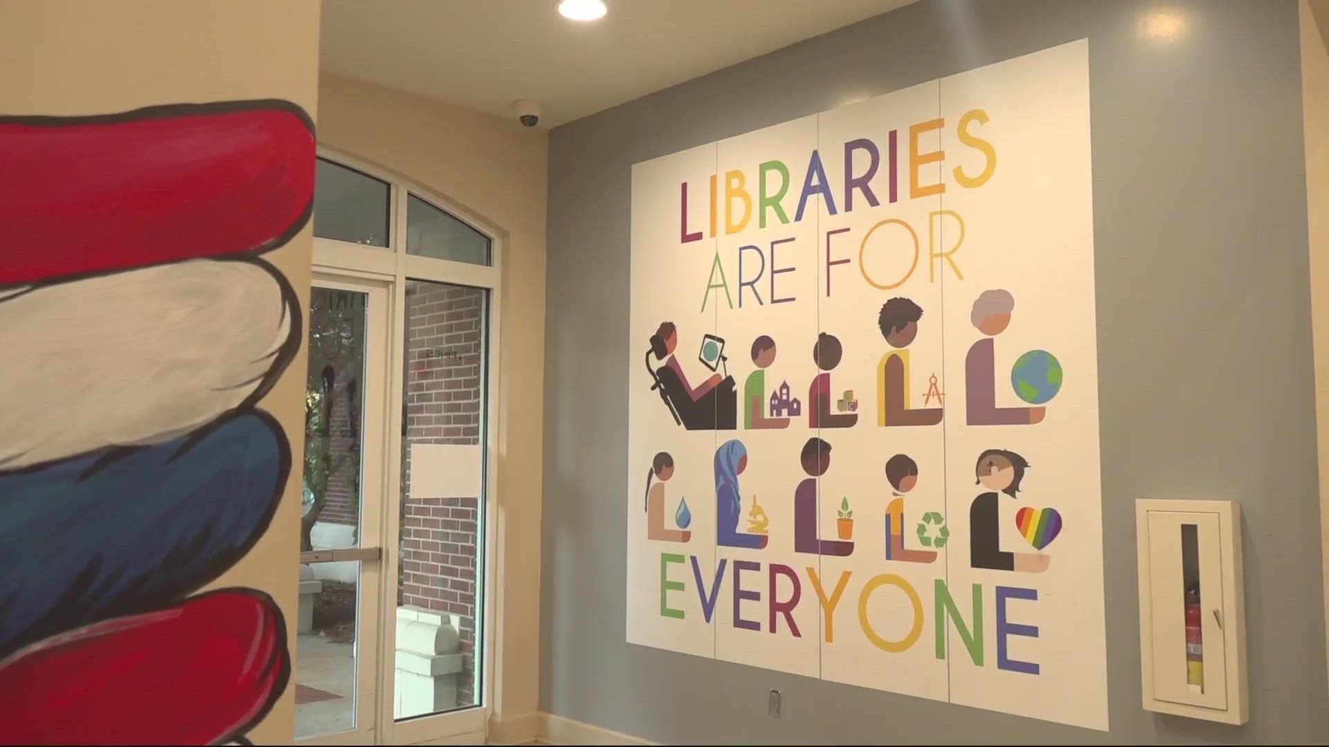 The regional library board meeting addressed complaints from the public on Waycross-Ware County library's public display of LGBTQ+ murals.