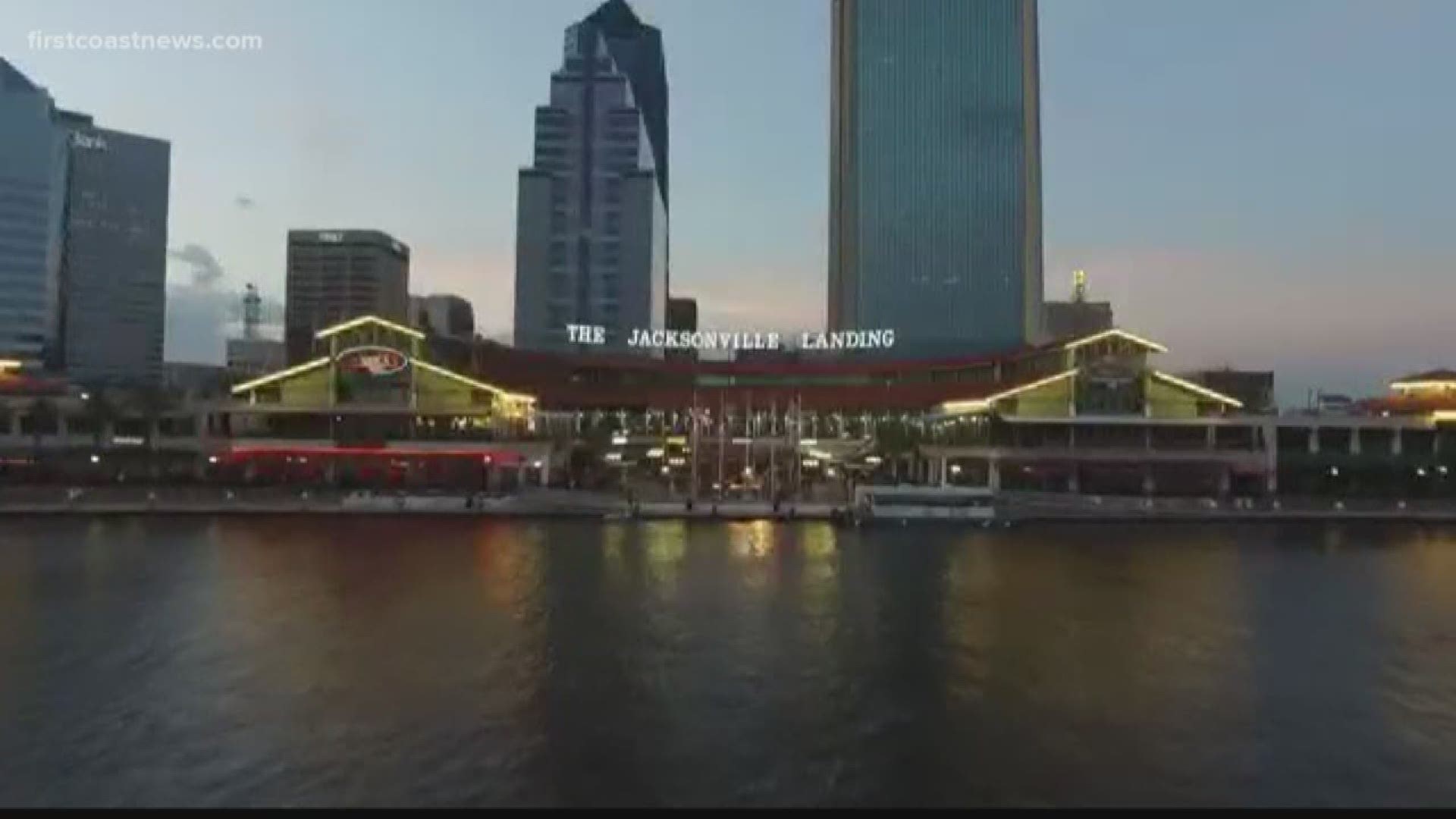 The Jacksonville Landing is being gutted of furniture ahead of its demolition.