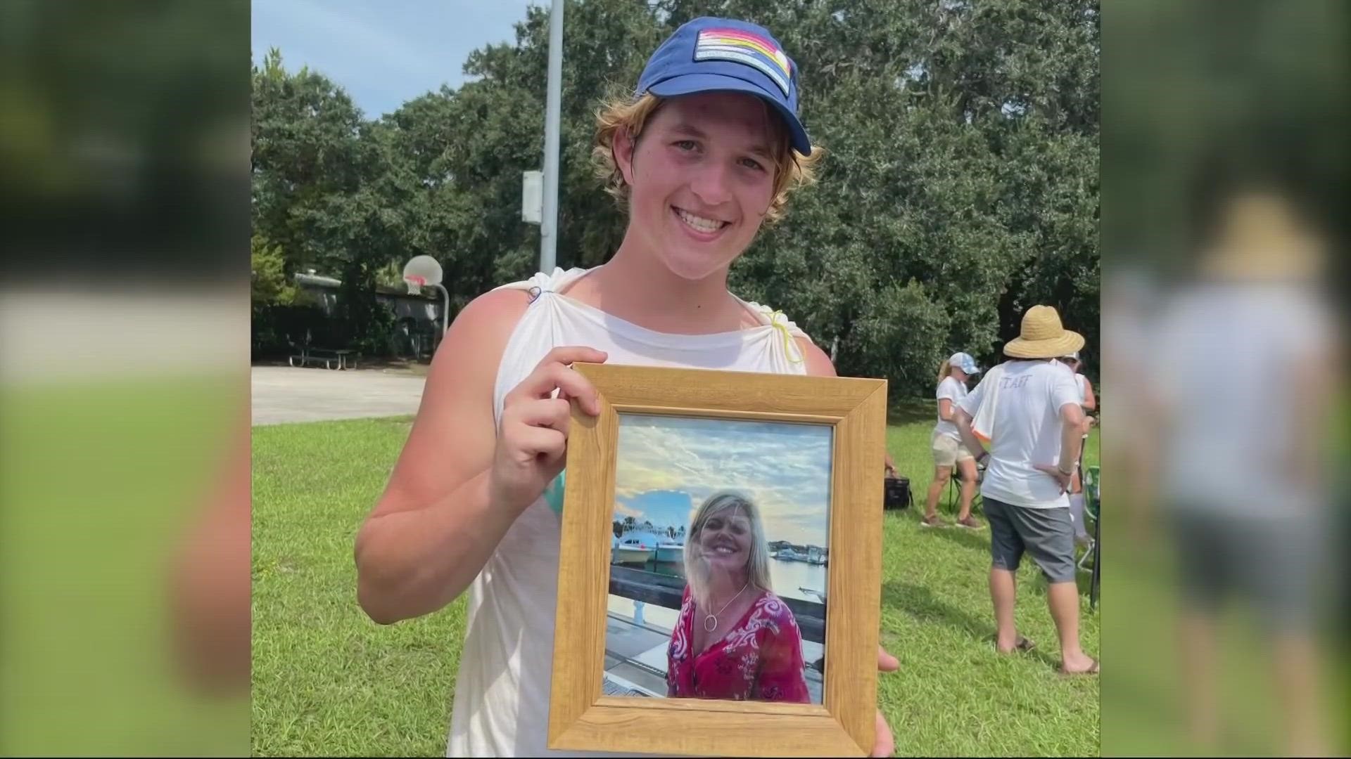 17-year-old Aidan Rupp is fighting the stigma behind mental health and suicide for his aunt, who he lost about a year and a half ago.