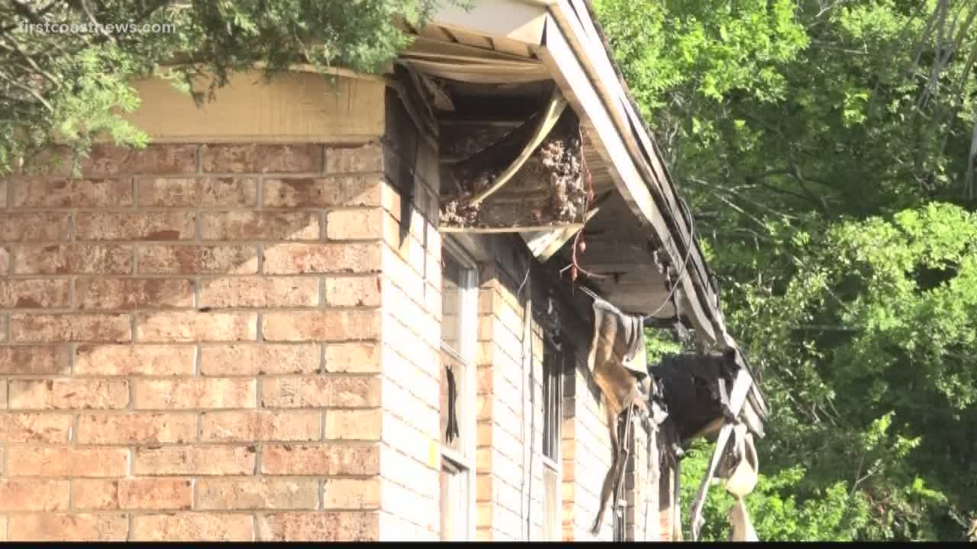 Arson believed to be the cause of house fire in NW Jacksonville
