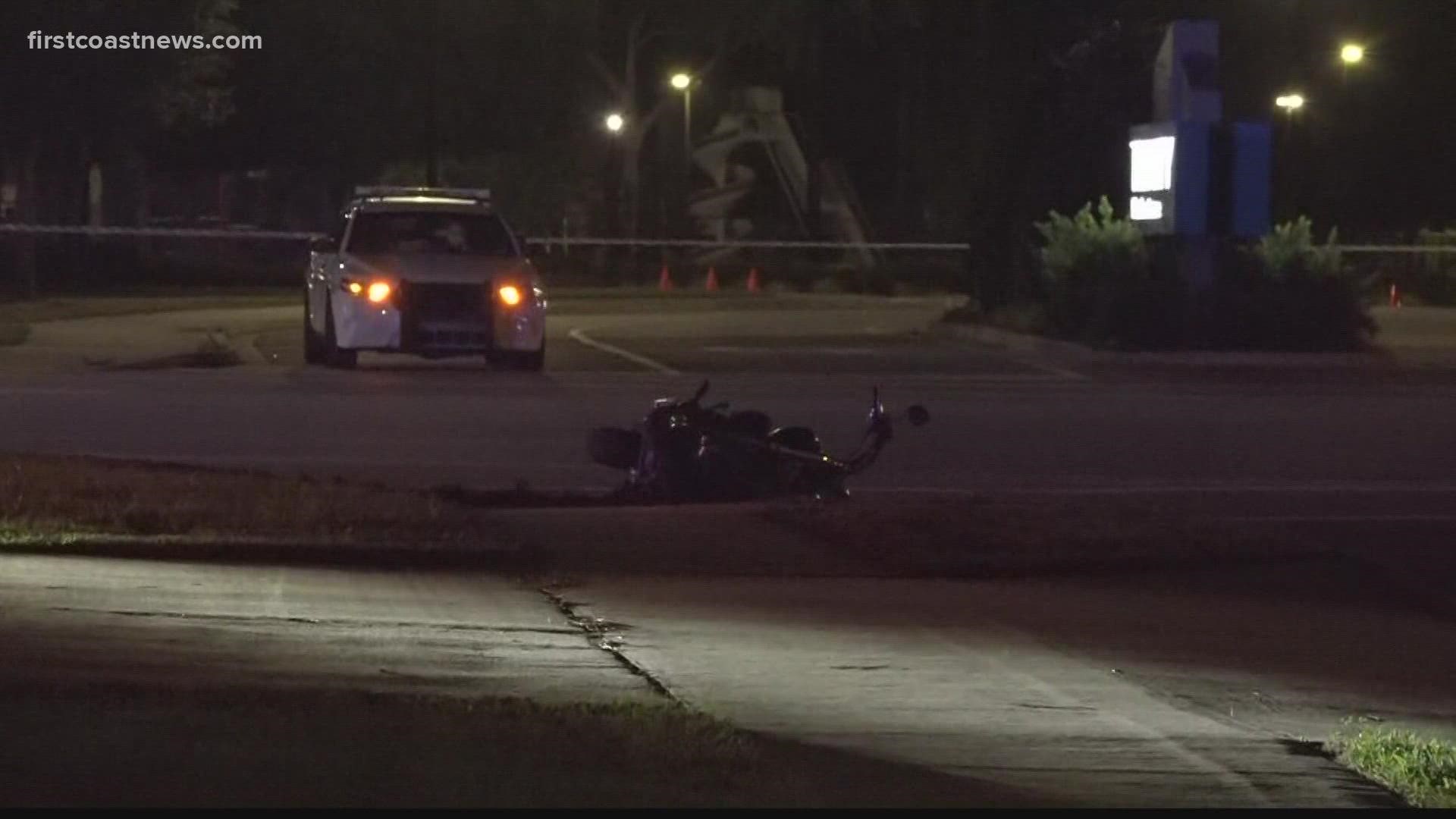 The crash happened at about 9 p.m. at the intersection of Romana Boulevard West and Hammond Boulevard.
