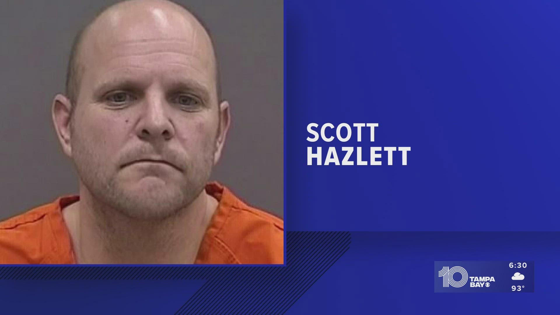 Scott Hazlett, 40, who serves as the principal of Leto High School, has been placed on administrative leave following his arrest.