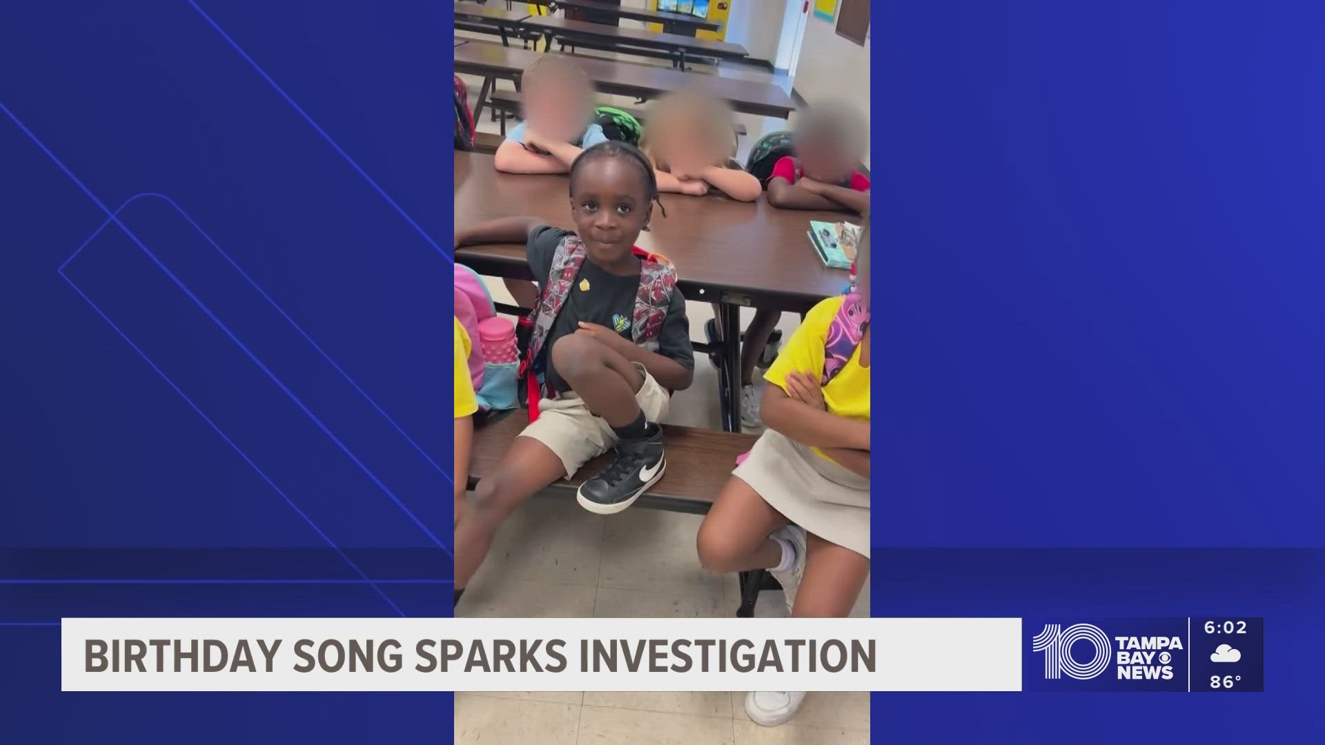 A Polk County mother says her son's teacher made a birthday gesture that was offensive. The video is now at the center of a school board investigation.