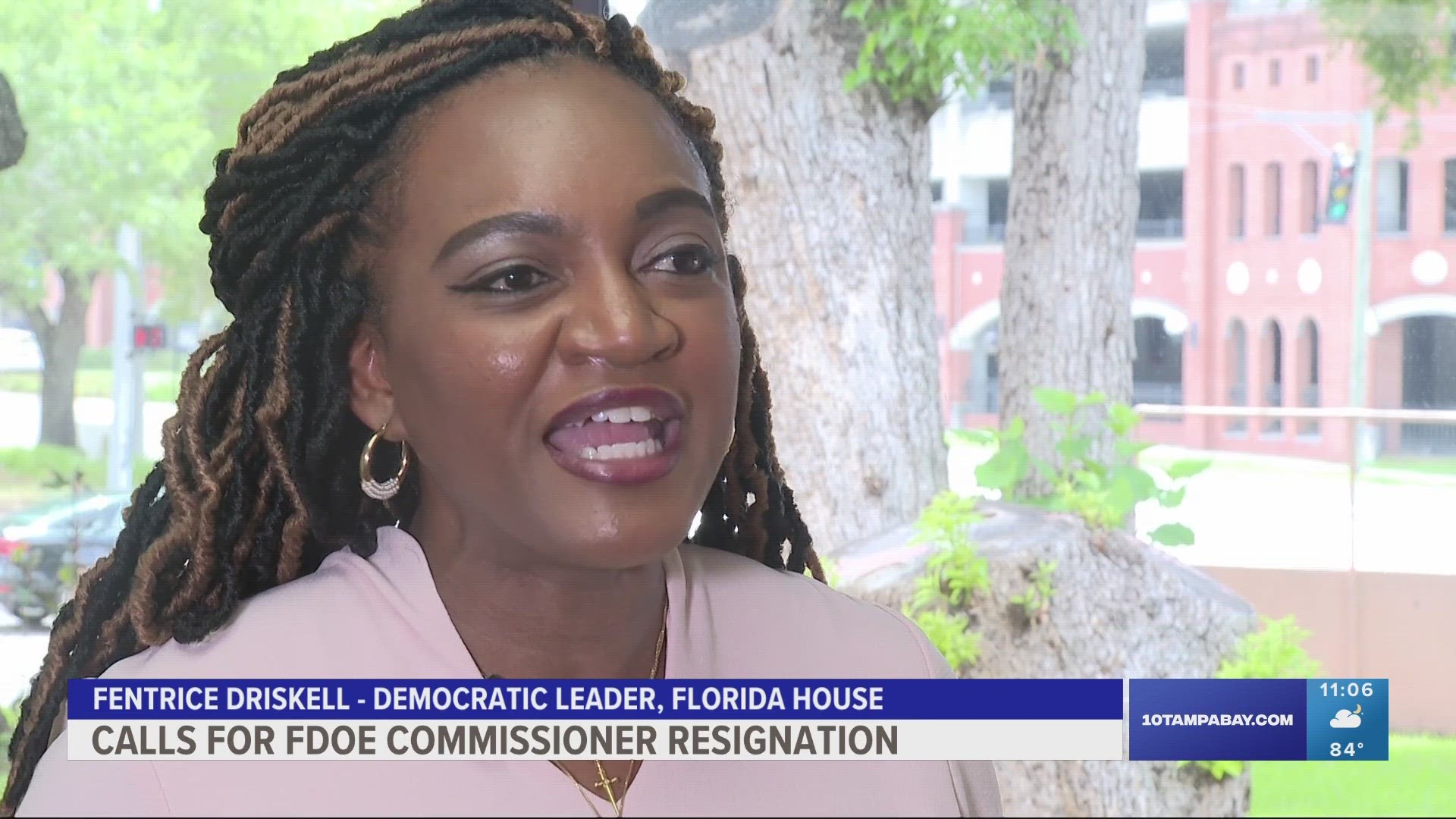 Representative Fentrice Driskell (D-Tampa) is calling for accountability over the state's new education standards, which imply some slaves benefitted from slavery.
