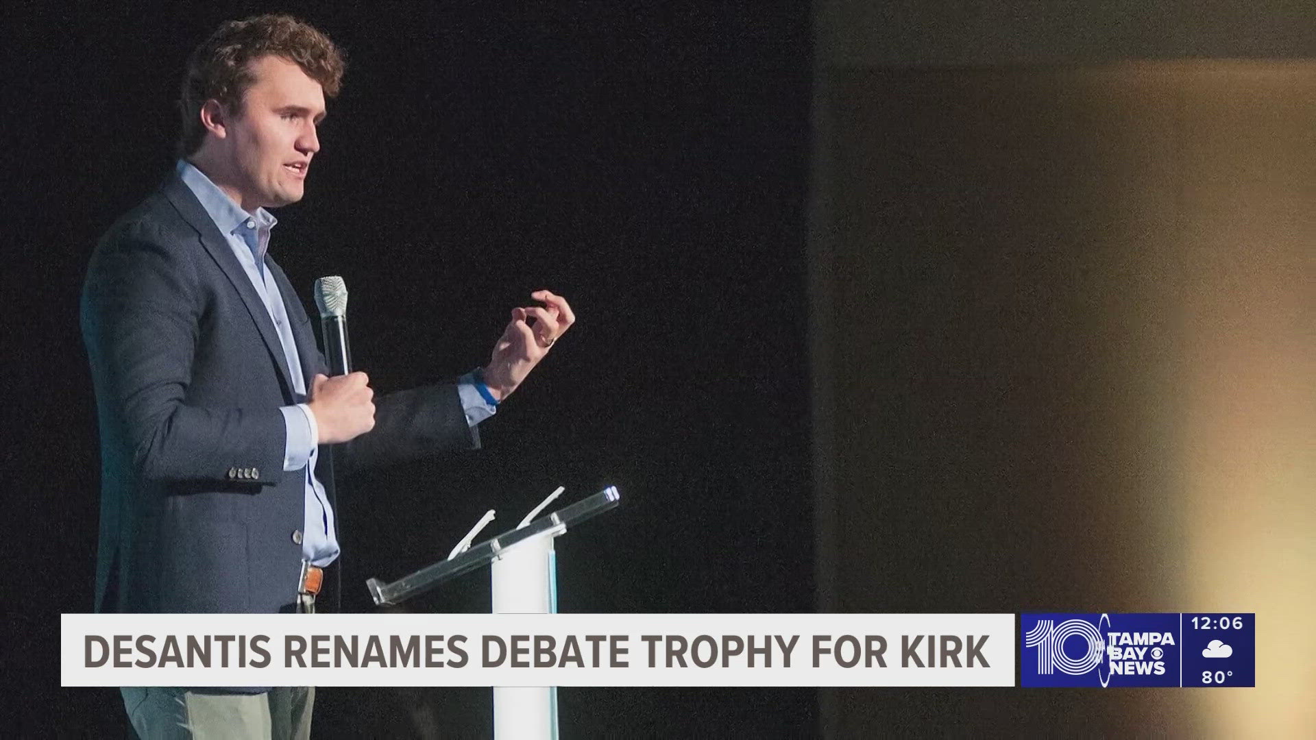 Gov. Ron DeSantis is expanding Florida's relationship with conservative organization Turning Point USA, including ways to honor its former CEO, Charlie Kirk.