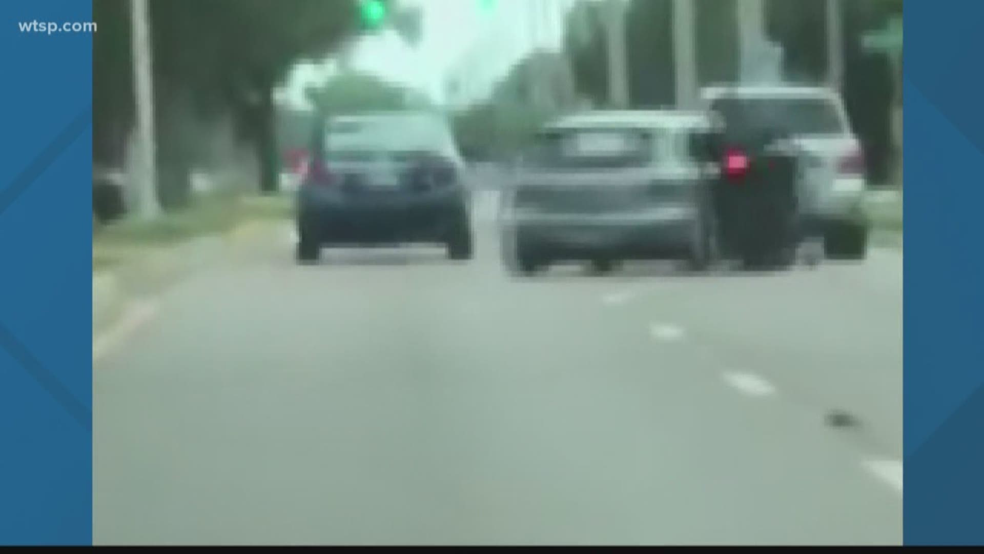 Sarasota investigators are looking into a road rage incident caught on camera.
