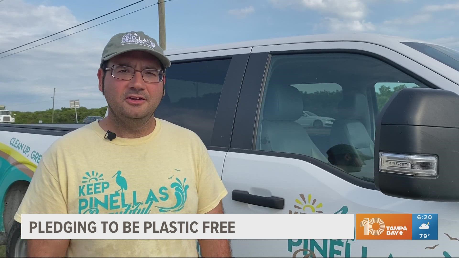 Take the pledge to reduce using single-use plastics during "Plastic Free July."