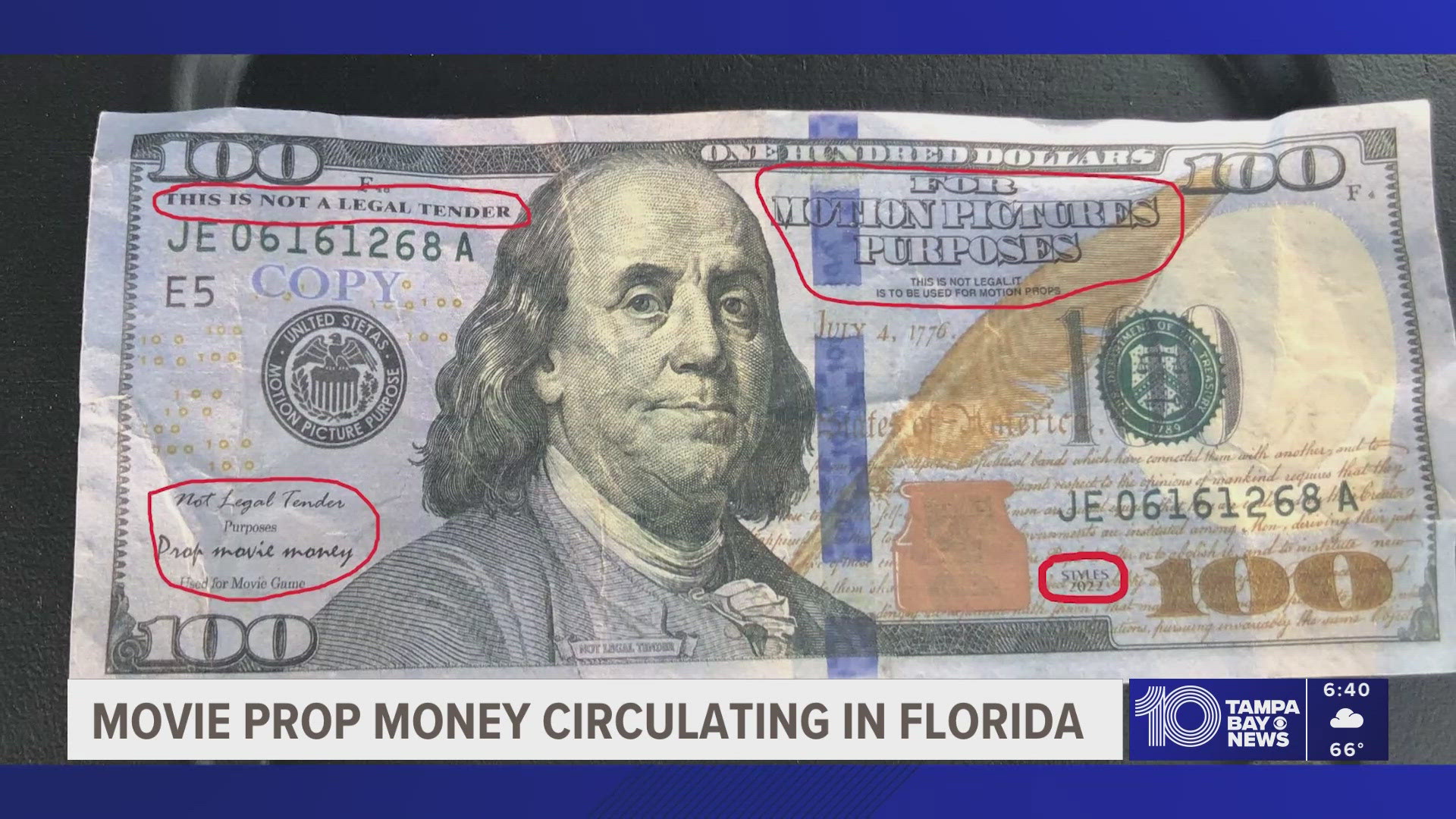 Fake money is circulating in the Florida Keys as deputies are warning residents and visitors to be on the lookout for counterfeit bills. 