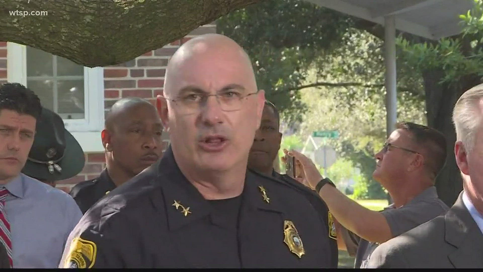 It is day one of healing -- that's what Tampa's police chief said in a news conference following an arrest in the Seminole Heights murders.