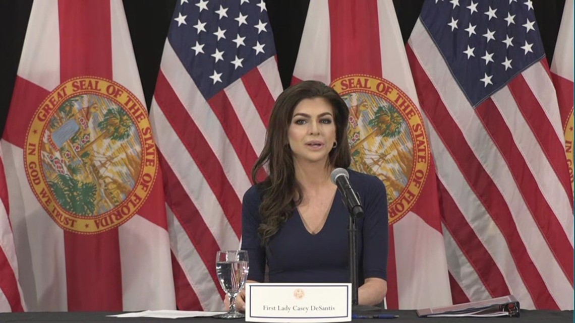 First Lady Casey DeSantis, surgeon general at USF in Tampa - Vimarsana News