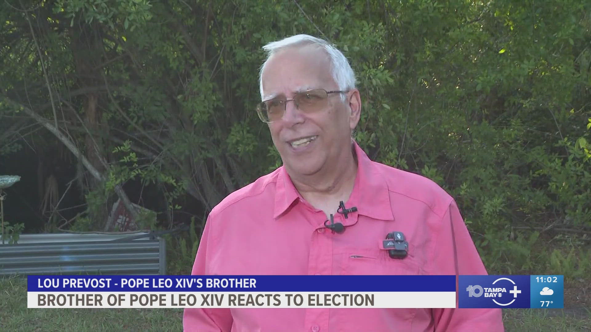He says getting in touch with his brother will probably be a lot harder now that he's, you know, the pope.