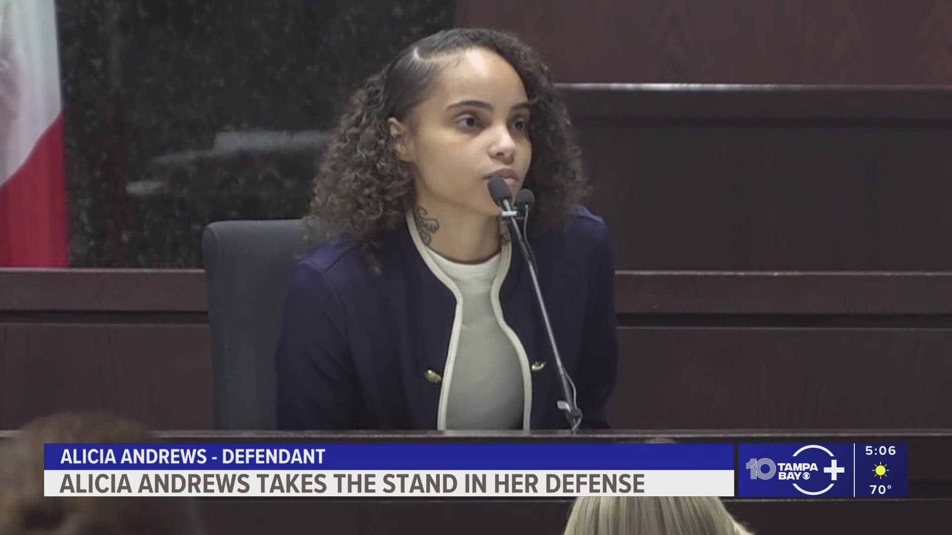 Defense during Julio Foolio's murder trial argues there is no evidence directly connecting Alicia Andrews to the death of the musician.