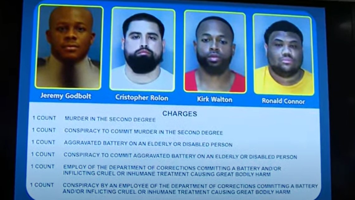 Florida Correctional Officers Accused Of Murdering Inmate ...