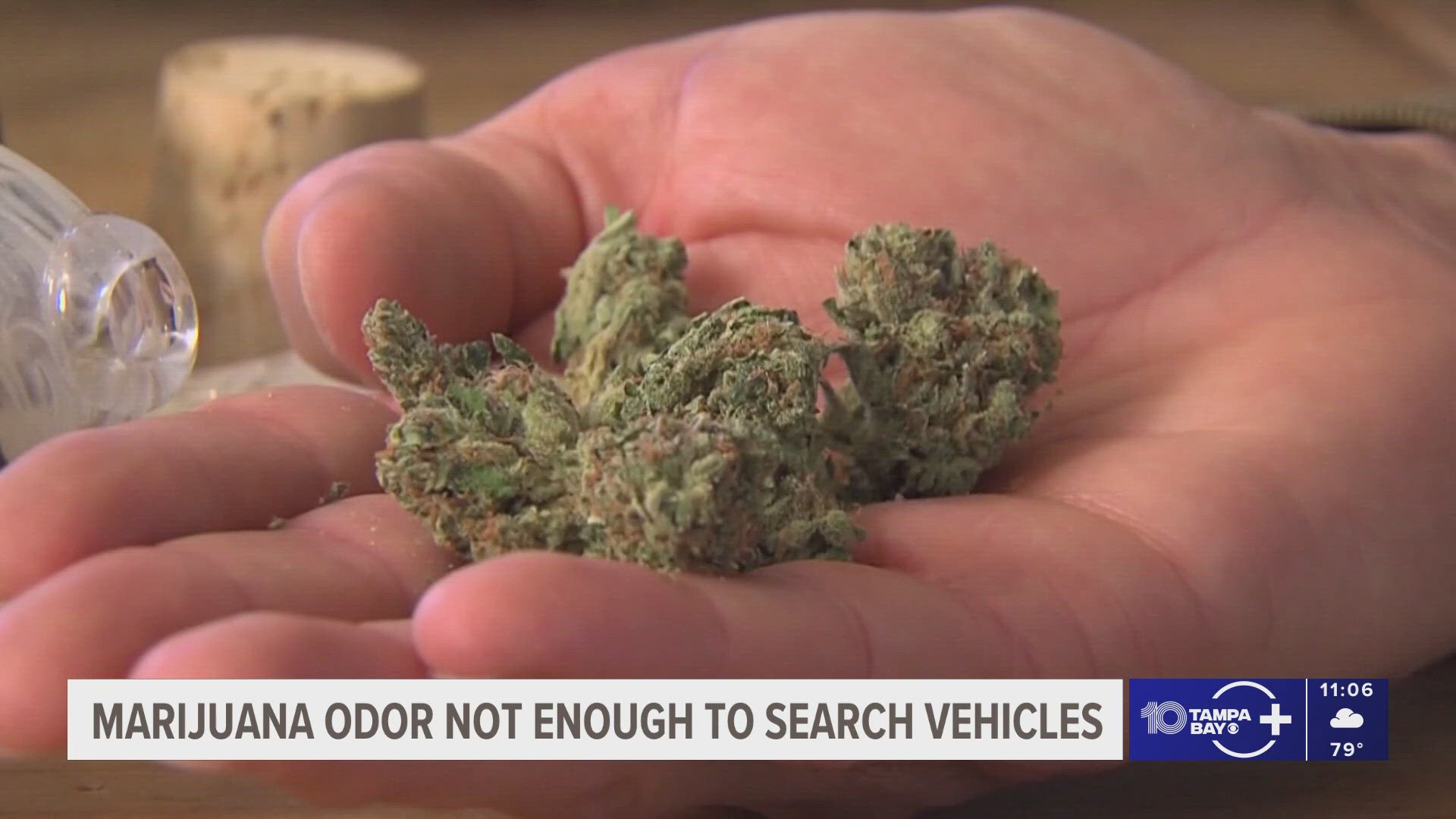 Appellate judges in Florida now say the smell of marijuana isn't enough on its own for law enforcement to search a car for illegal drugs and firearms.