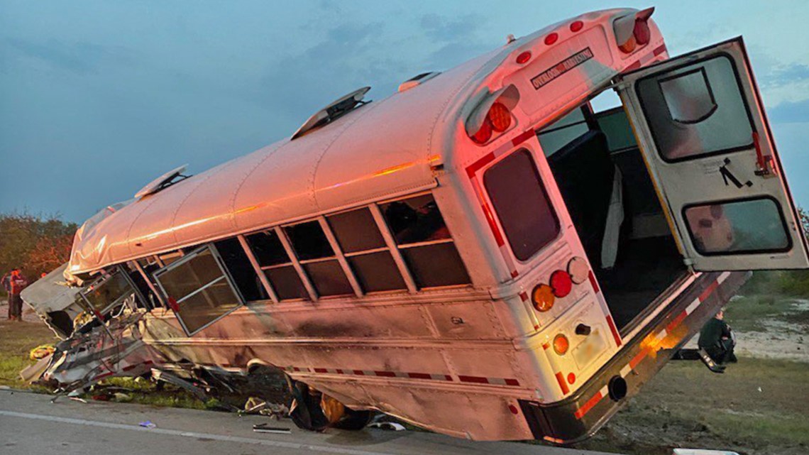 Deadly Fort Meade crash involving tanker, transport bus Sheriff