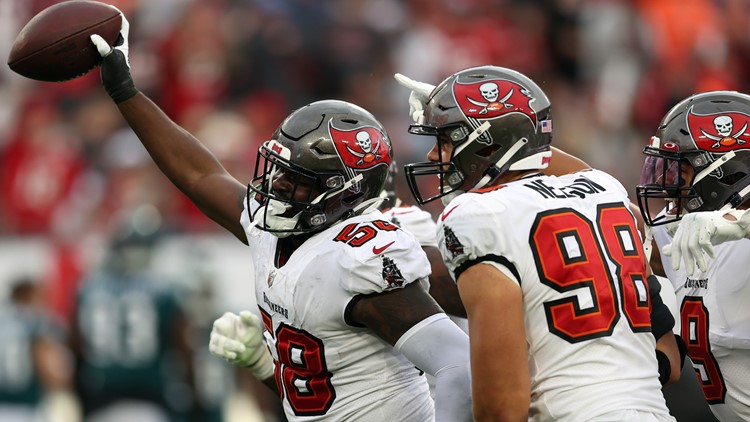 Bucs hand Eagles 31-15 loss to advance to Divisional Round