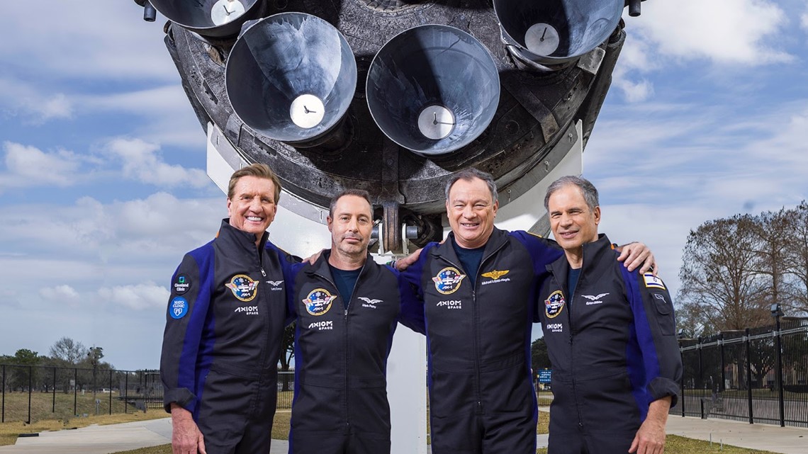 AX-1 spacecraft landing off coast of Jacksonville, FL - Vimarsana News