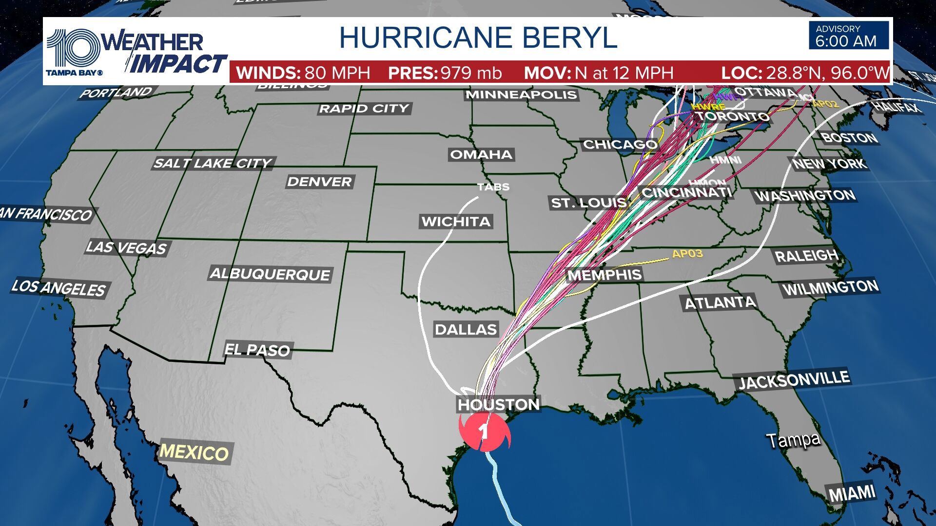 Hurricane Beryl makes landfall as Category 1 storm in Texas ...