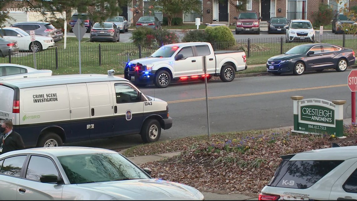 Maryland police officer shot, homicide suspect dead