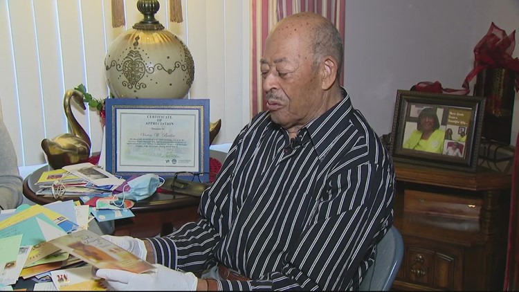 Tuskegee Airman gets thousands of cards for his 100th birthday