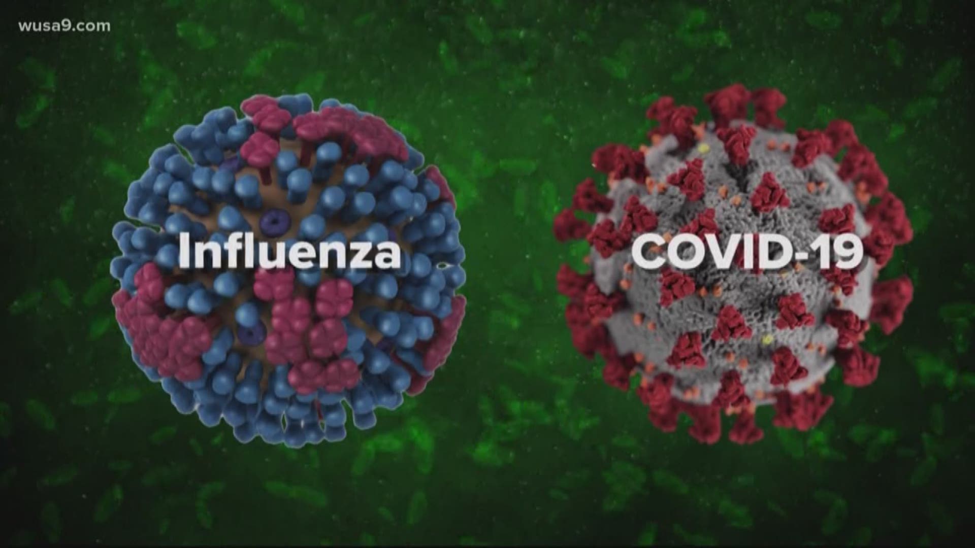 You can still get coronavirus if you have the flu. Everyone needs to take the same precautions.