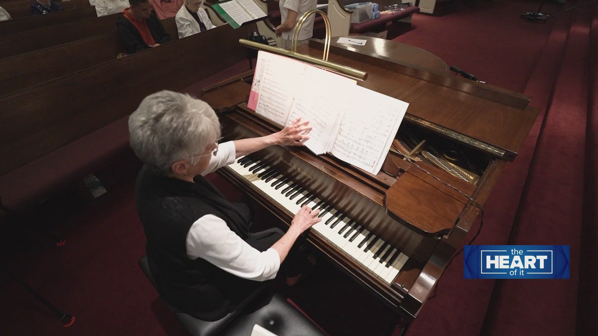 A Prince William County group 'Forgetful Friends' brings together seniors who suffer from Alzheimer's through music.