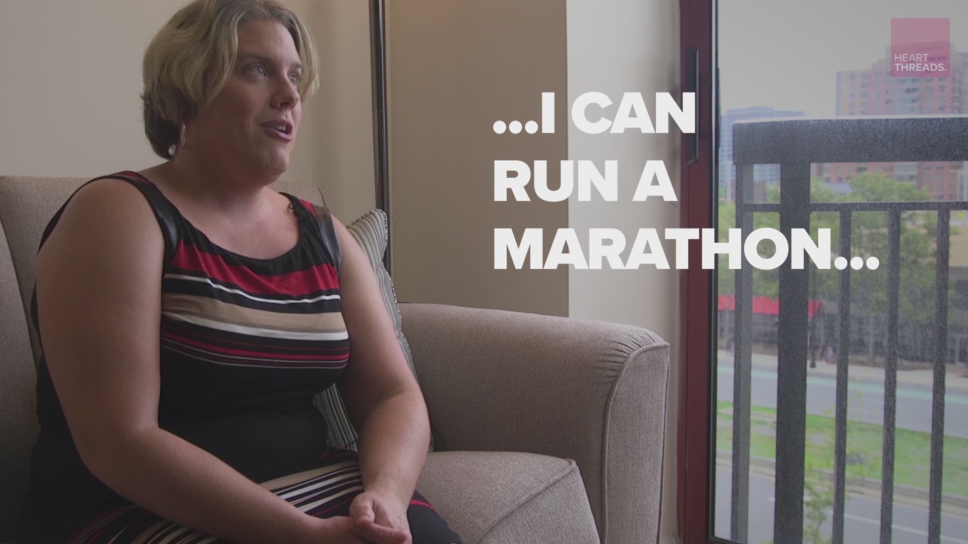 Born with cerebral palsy, Jamie never expected to be a runner. More than 100 races and a marathon later, she's taking on the world one mile at a time.