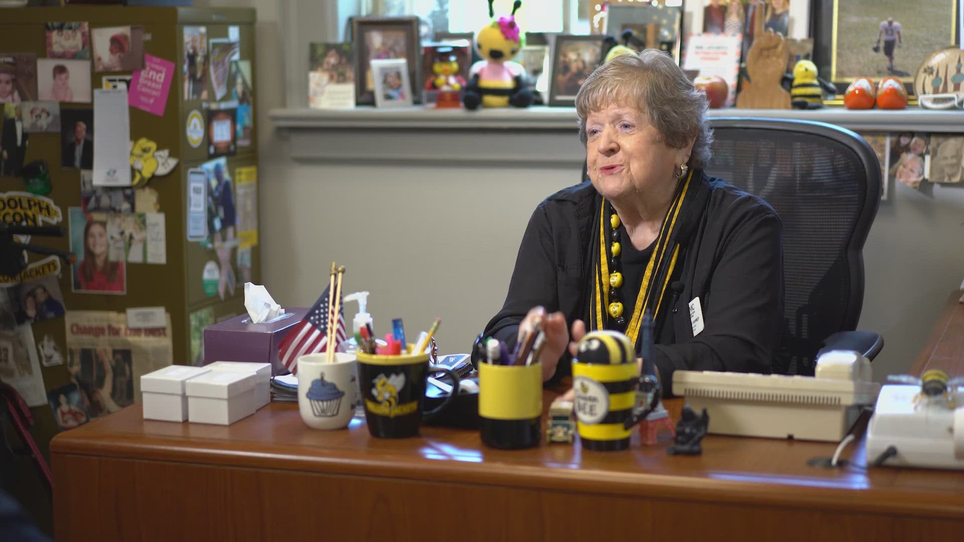 After losing her son, Randolph-Macon’s “Grandma Barclay” found healing by becoming family to thousands of students who now call her their own.