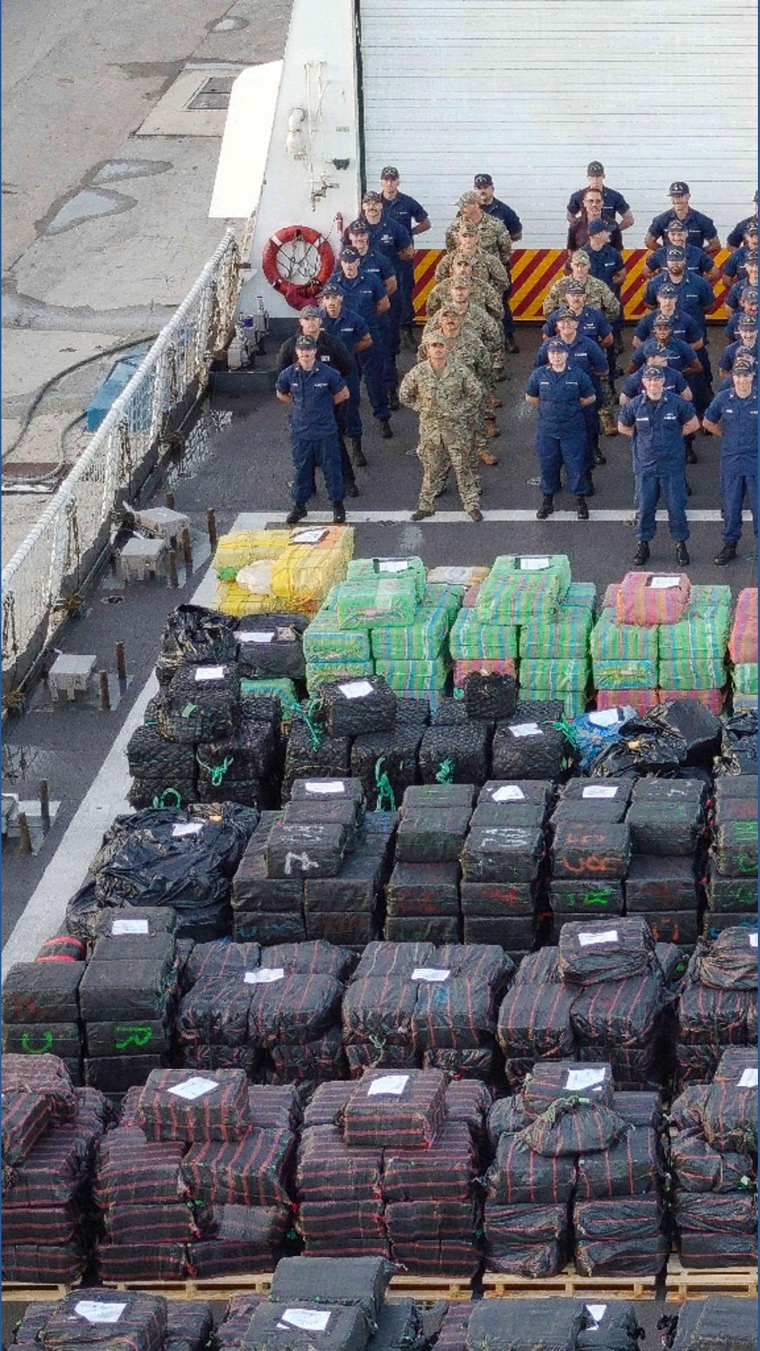 US Coast Guard seizes 40,000 lbs of cocaine in Pacific | firstcoastnews.com