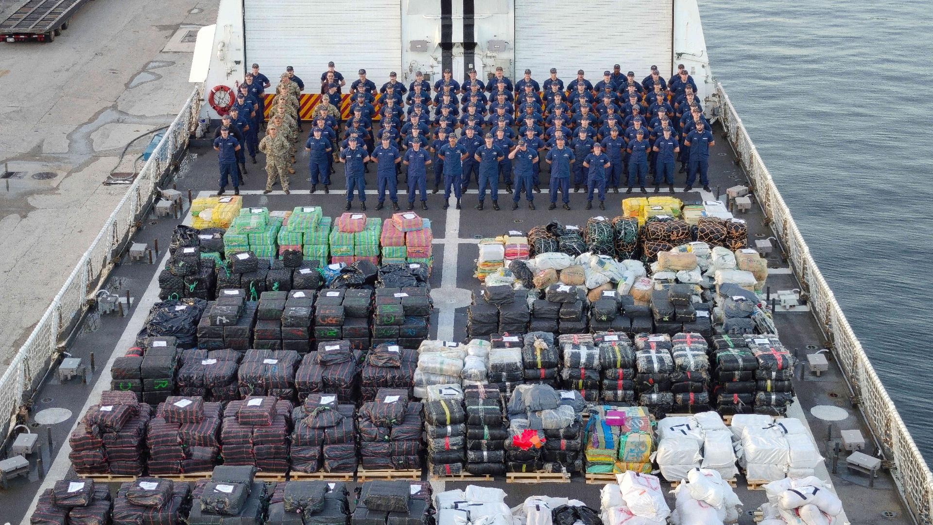 US Coast Guard seizes 40,000 lbs of cocaine in Pacific | firstcoastnews.com