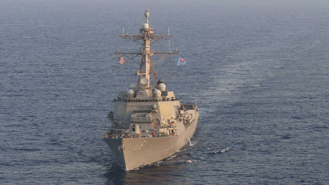 Guided-missile Destroyer USS Mason Shoots Down Drone in Red Sea - USNI News