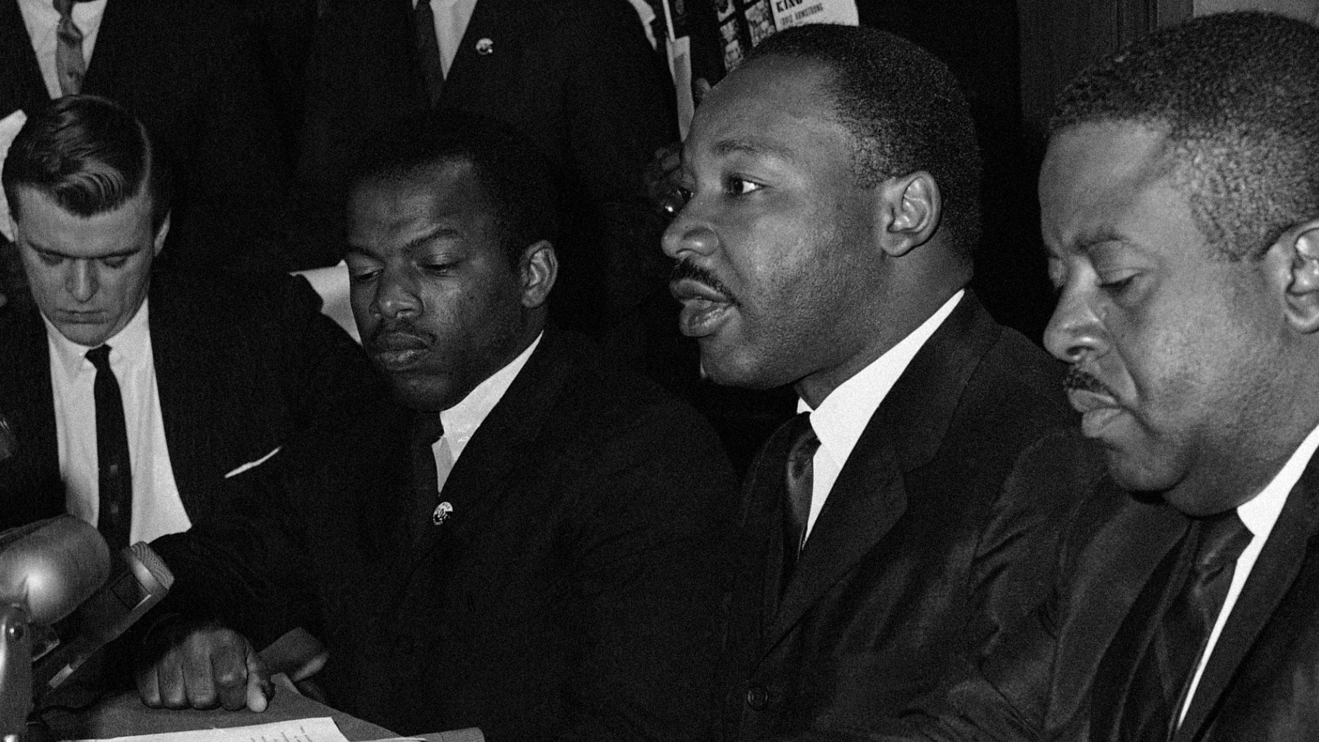 Over the years, John Lewis stood alongside thousands with the spirit of the ancestors. He now joins a famed line of civil rights luminaries who continue to inspire.