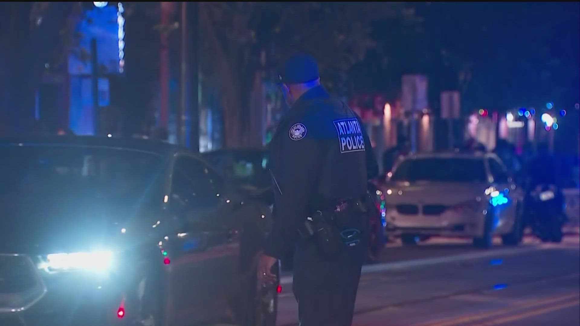 chaotic and violent night unfolded along Edgewood Avenue in Atlanta from Sunday into Monday morning, as police responded to a shooting involving 11 victims, one of t