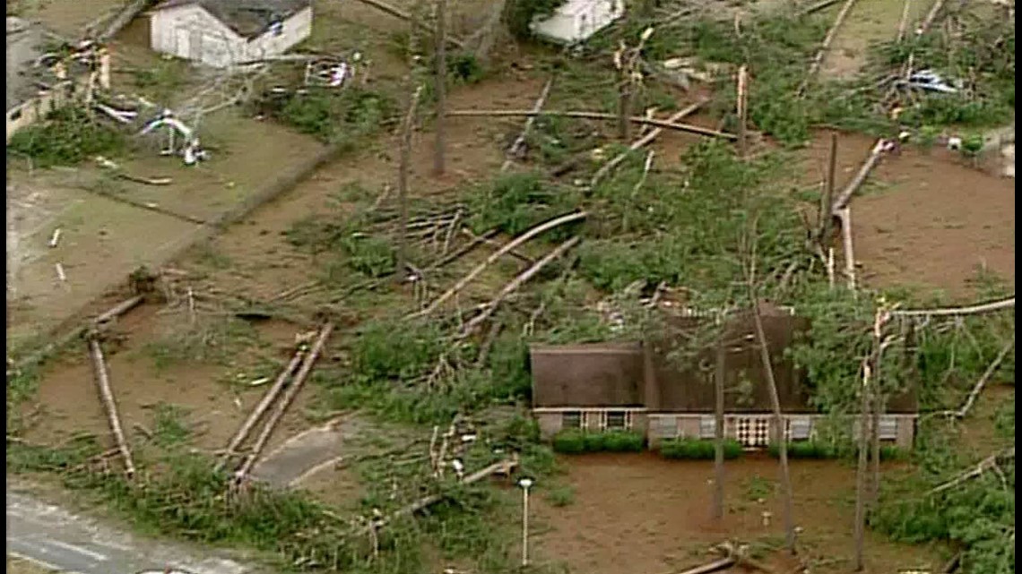 PHOTOS Aerials of tornado damage in Albany, Ga.