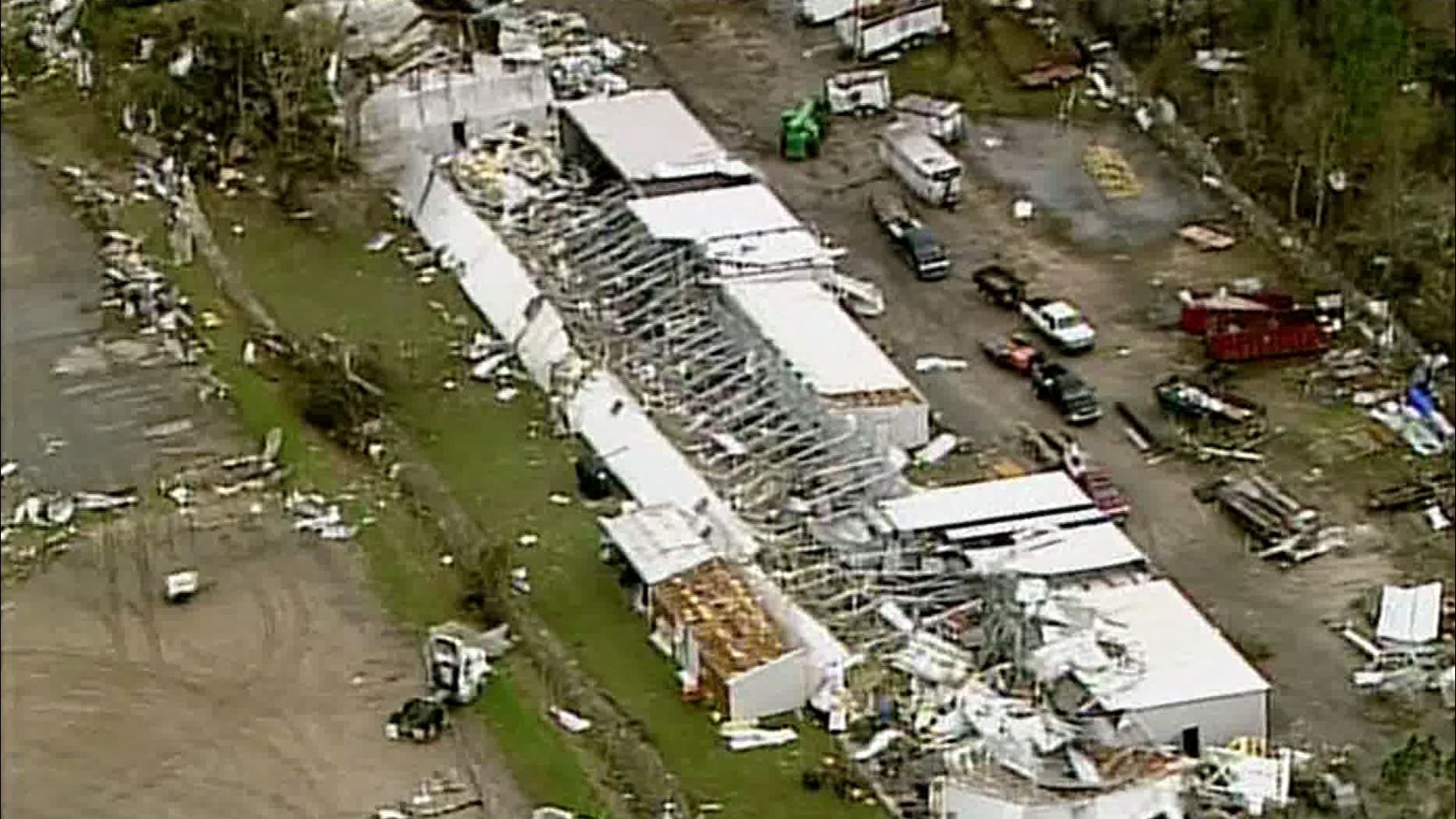 PHOTOS Aerials of tornado damage in Albany, Ga.