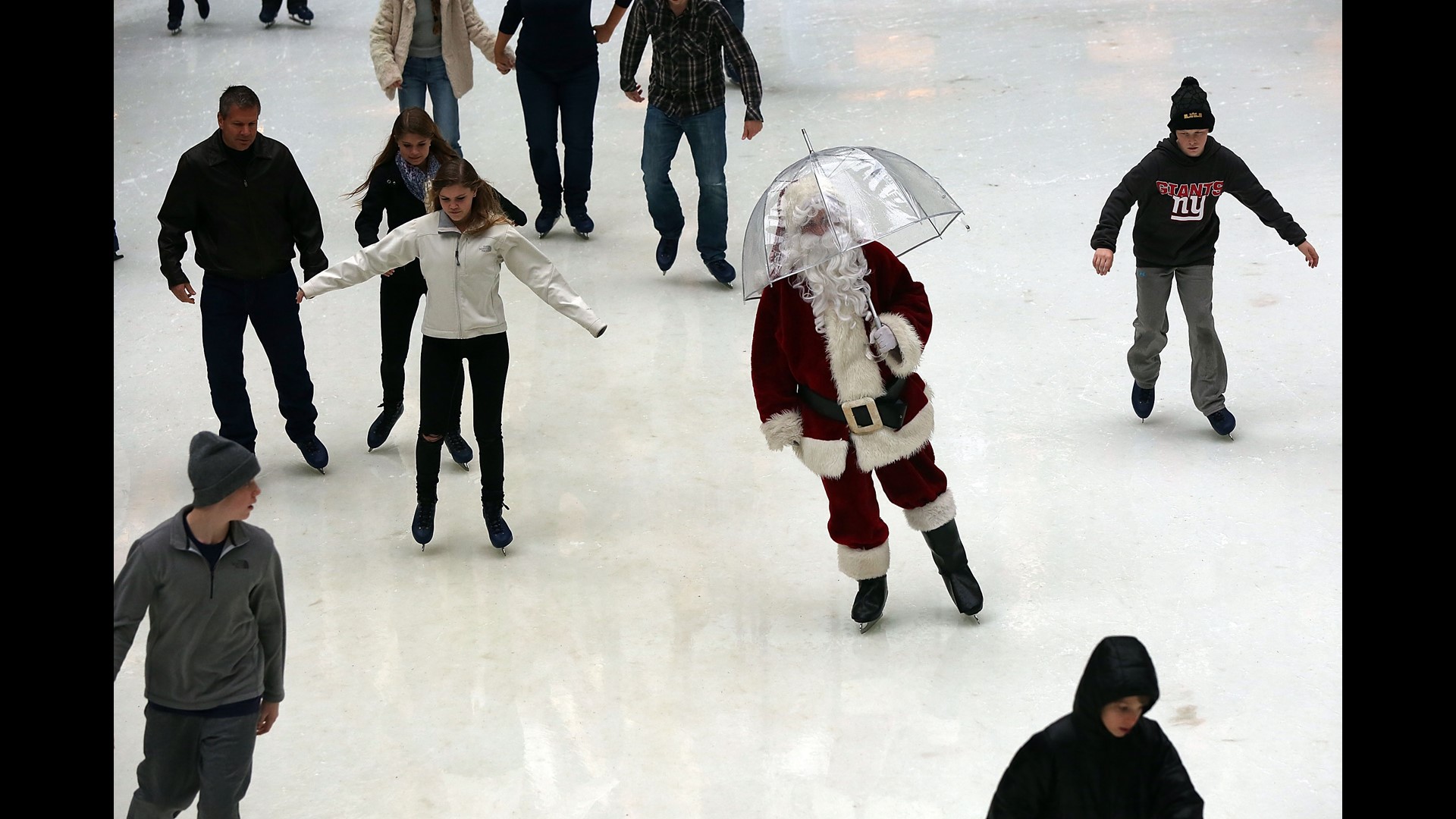 The Rink at Rockefeller Center is described as a "quintessential winter activity" in New York.