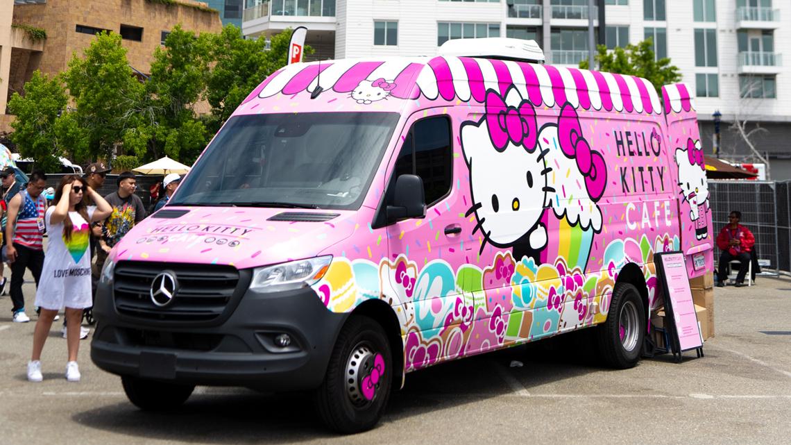 Hello Kitty Cafe Truck making stop in Jacksonville Saturday as