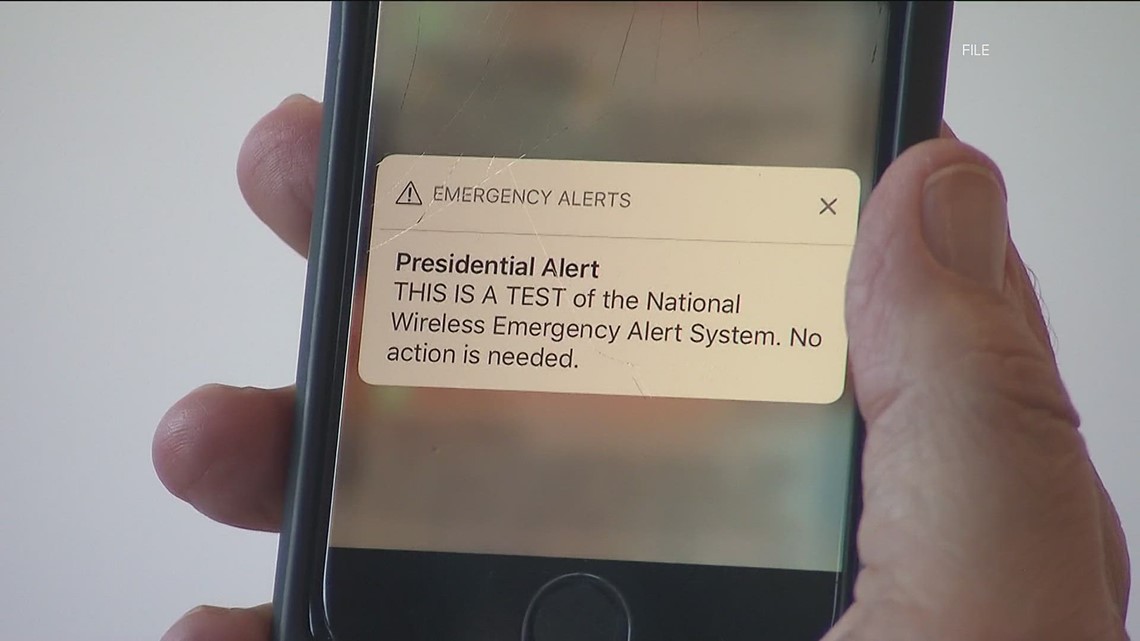 Here's why all phones will receive emergency alert Wednesday ...